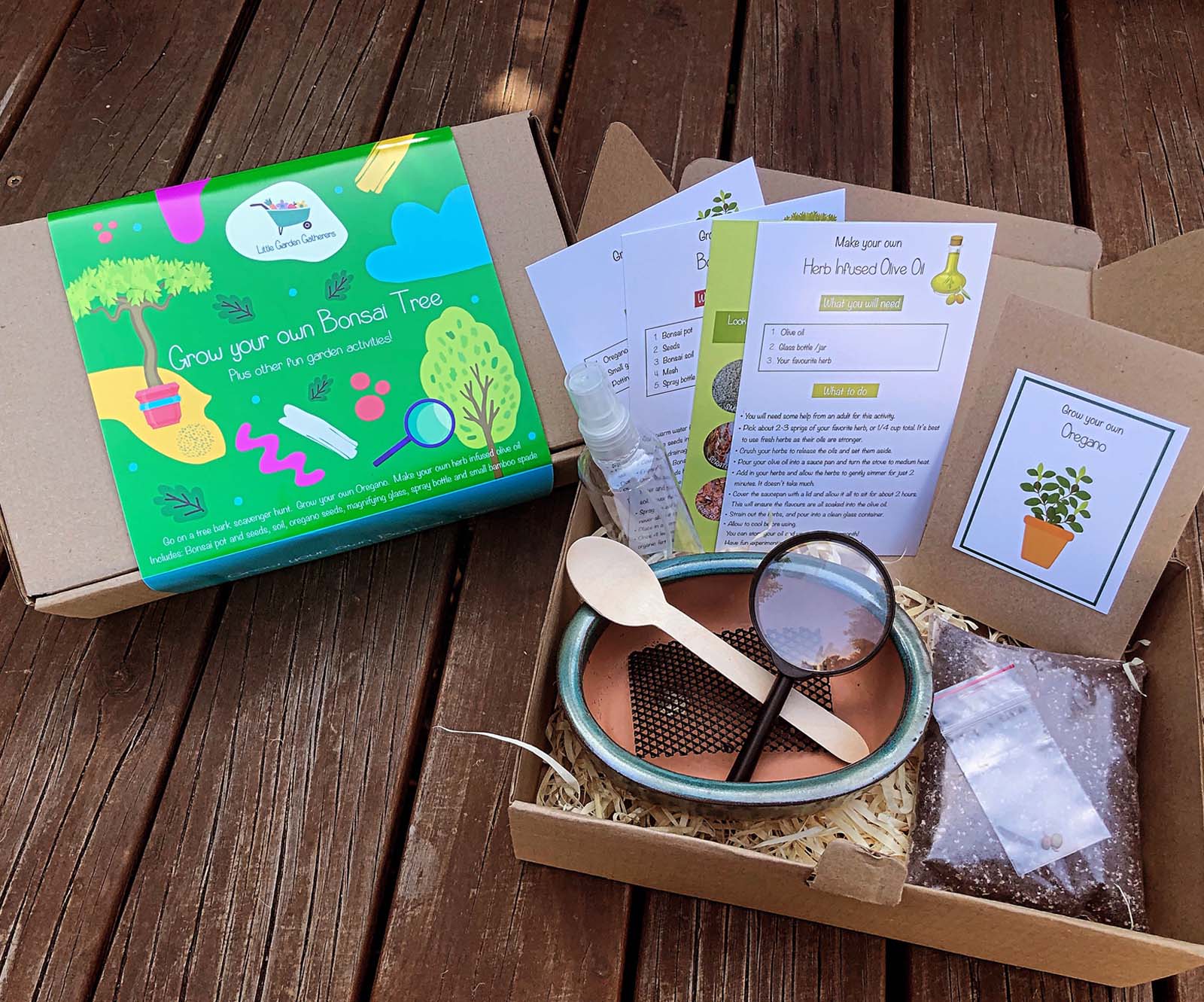 Children's Gardening Bonsai Box